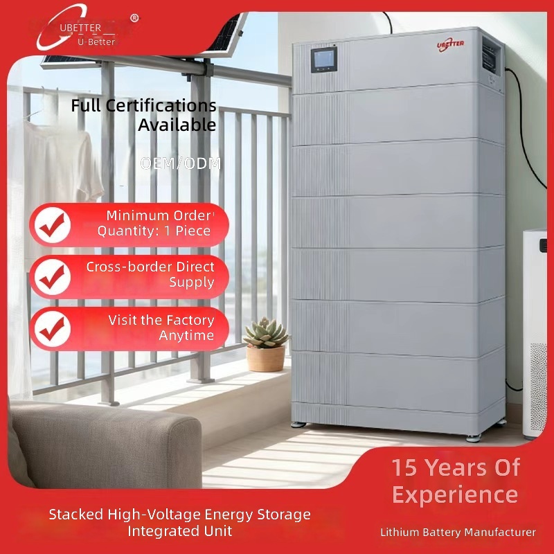 Solar Generator - Wysokonapięciowa, modułowa bateria do magazynowania energii