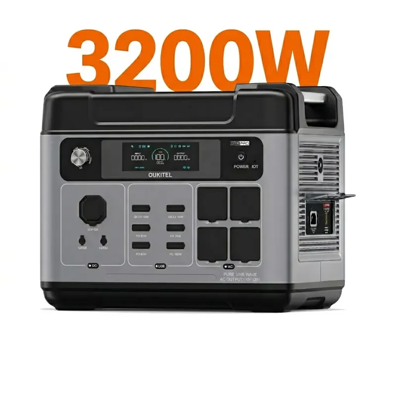 Solar Generator - 2026OUKITEL P2001 PLUS z baterią LiFePO4
