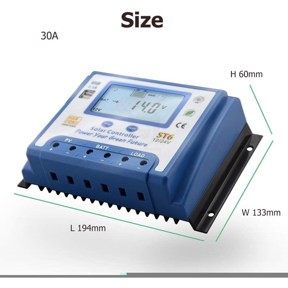 Regulator ładowania solarnego  – Charge Controller Solar recenzja i cena