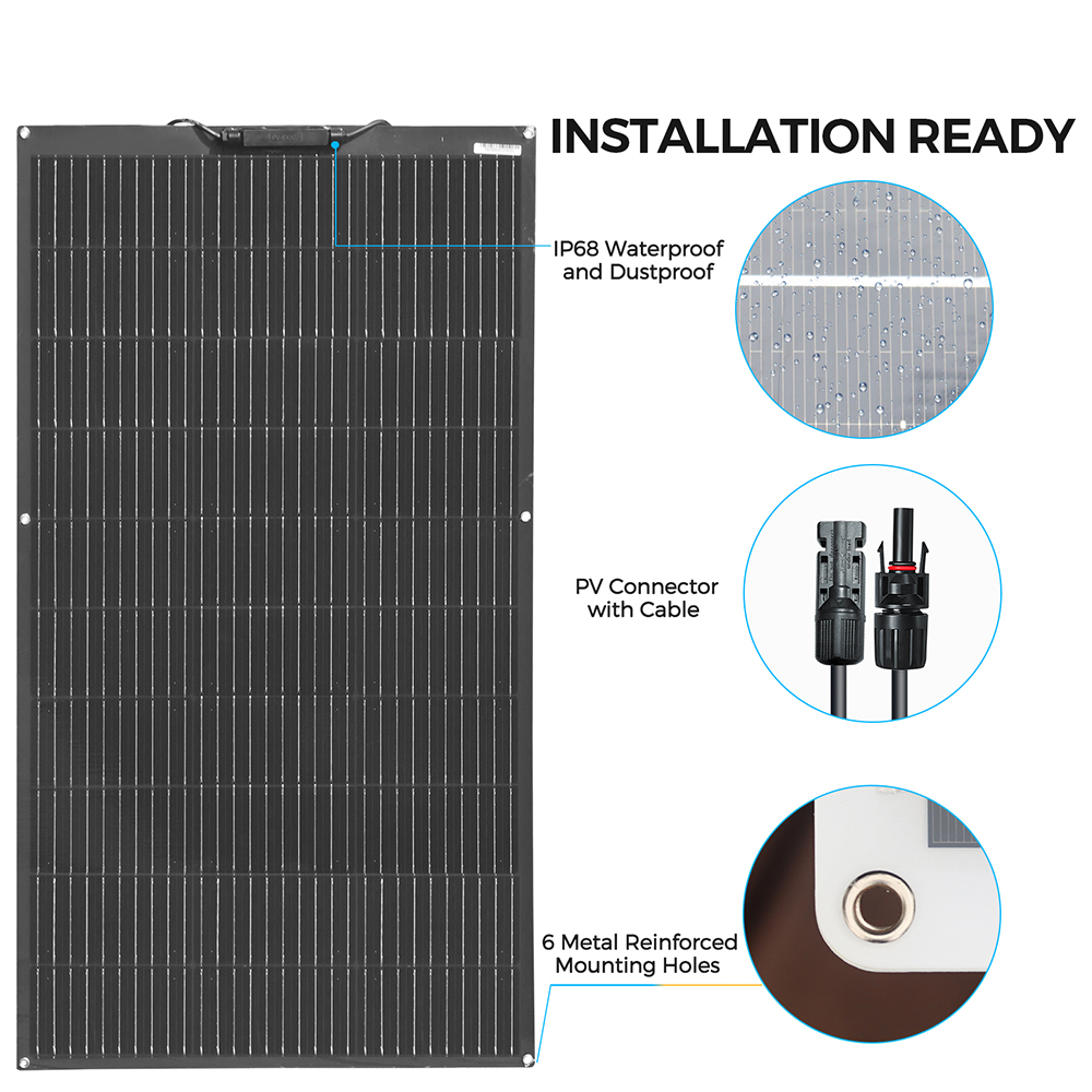 elastyczny panel słoneczny 200 – Solar Panel 200W recenzja i cena