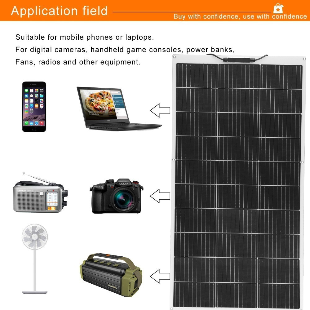 Zestaw paneli słonecznych WUZE – Solar Panel 200W recenzja i cena
