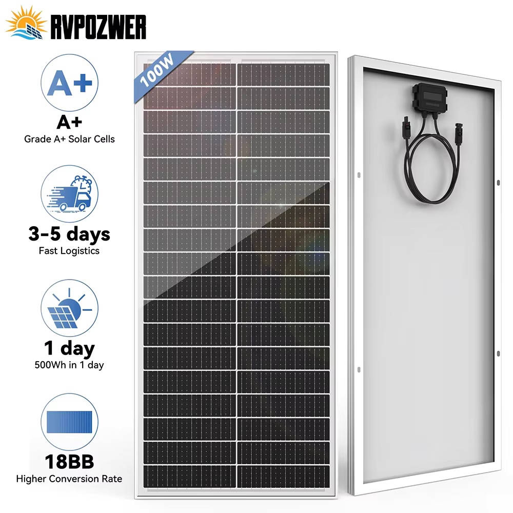 Paneli słonecznych RVPOZWER 40 – Solar Panel 200W recenzja i cena