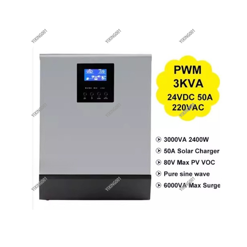 Inwerter solarny 3KVA/2400W 24 – Charge Controller Solar recenzja i cena