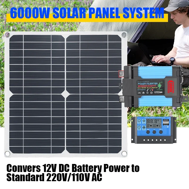 Zestaw solarny o mocy 6000 W,  – Solar Panel 200W recenzja i cena