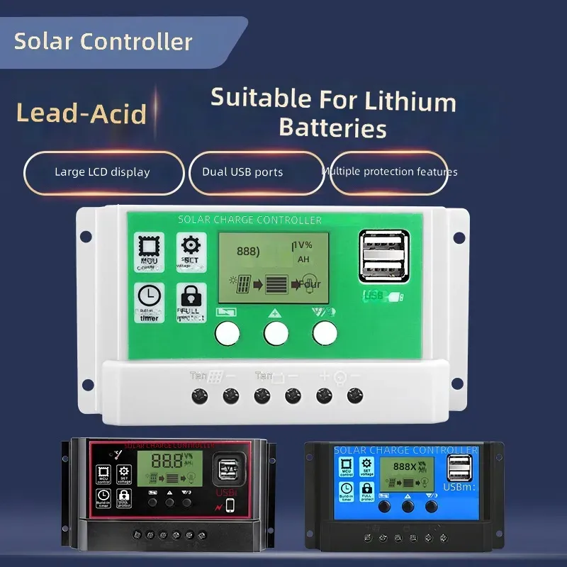 Sterownik solarny 12V 24V auto – Charge Controller Solar recenzja i cena