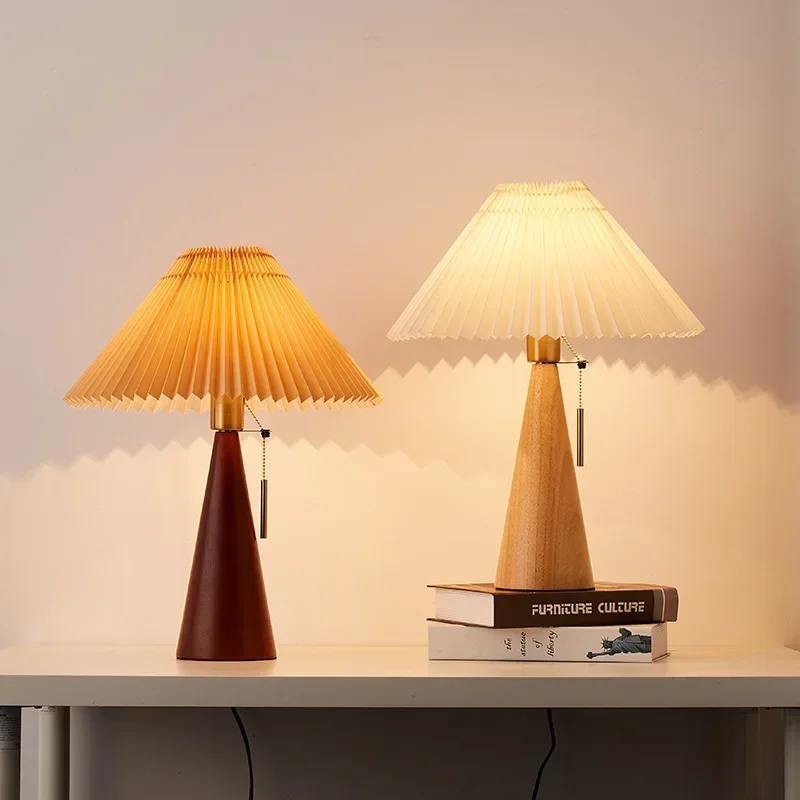 Retro Plisowana Lampa Stołowa  – Solar Lamp recenzja i cena